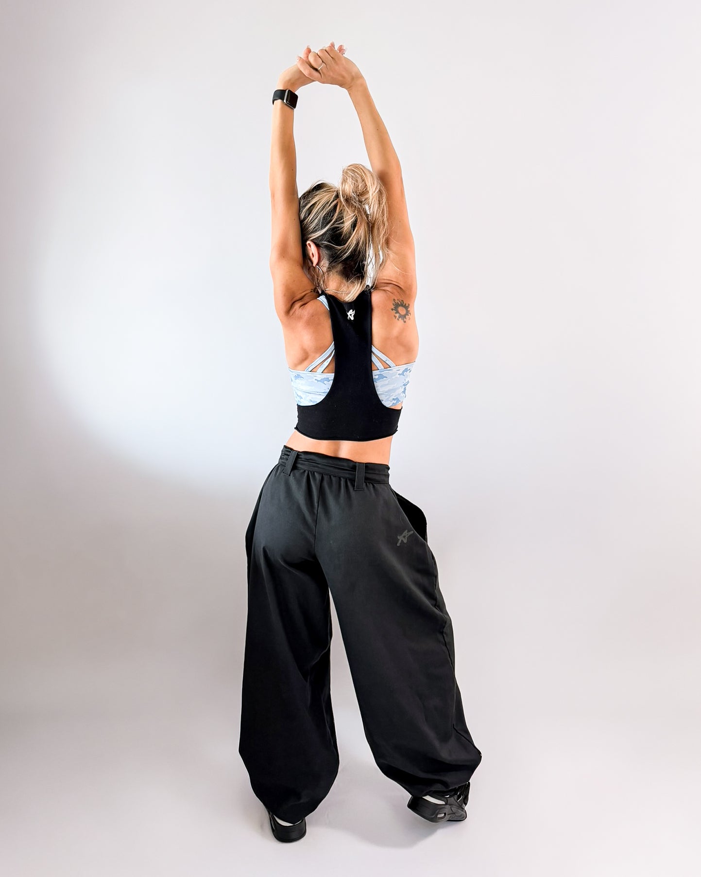 Oversized Parachute Dance Pants - Aladamo