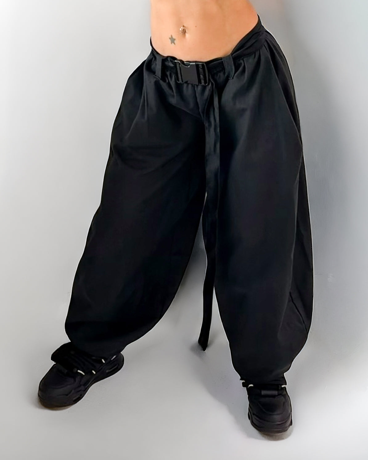 Oversized Parachute Dance Pants - Aladamo