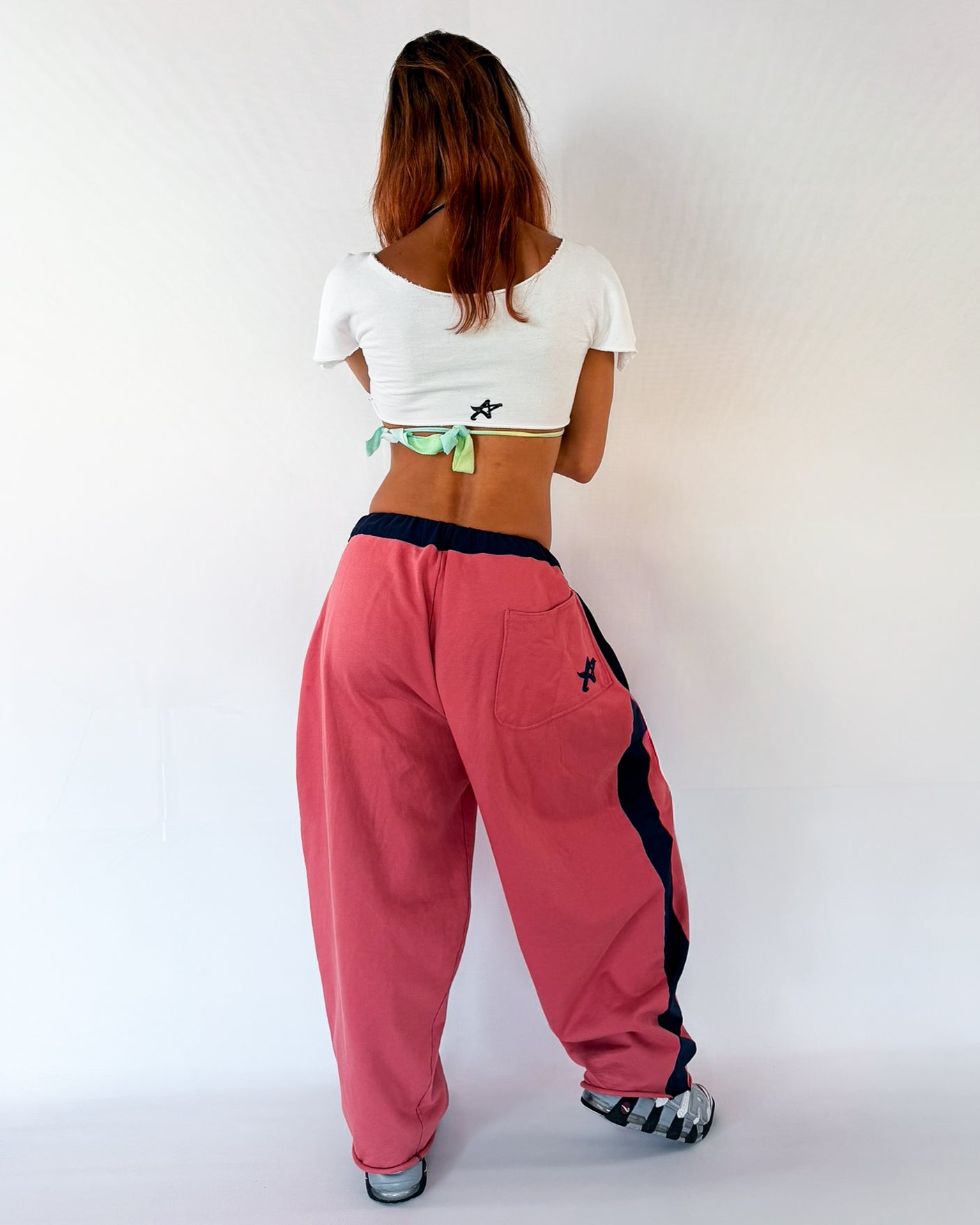 Diva Wide-Leg Baggy Pants